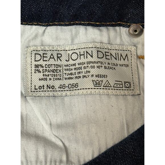 American Standard Dear John Straight Leg Jeans, Size 26 - Picture 7 of 7